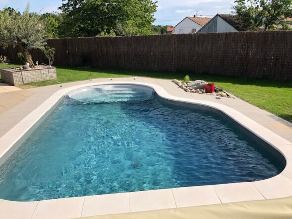 Chantier terminé : Piscine Waterair modèle Cléa à Pulversheim